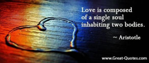 Greek philosophy quotes on love