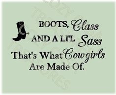 cowgirl vinyl sayings | ... Color, Home Decor With Cowgirl Boot ...