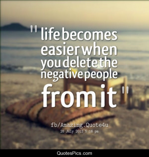 Life becomes easier when… – Anonymous