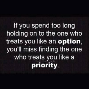 option and priority.