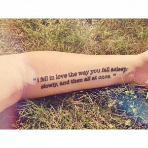 amore sulla pelle: i tatuaggi sono citazioni letterarie