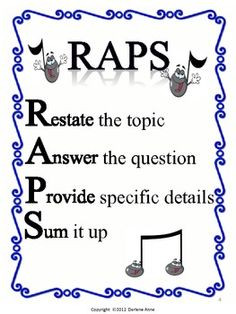 How to Answer Text-Based Questions in all Content Areas - This looks ...