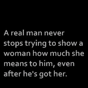 Every woman deserves a real man, this is what I'm talking about! Never ...