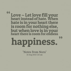 Let Love In Quotes