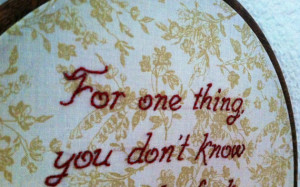 For One Thing You Don't Know... Handstitched Boyz N by supervelma