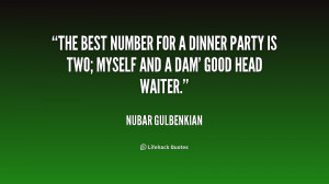 Dinner Party Quotes