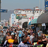 Venice Beach Boardwalk California