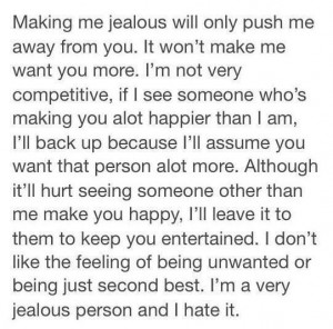 making me jealous love love quotes quotes relationships quote ...