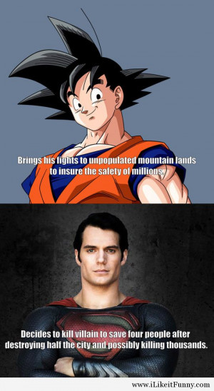 Funny Superman Sayings Funny-goku-superman-saving