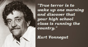 Kurt Vonnegut Quote Poster