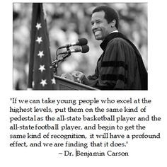 Dr. Benjamin Carson on Success #quotes #tcot #teaparty More