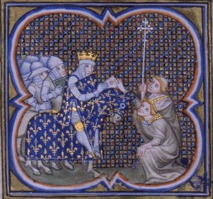 King Louis VII Announces that France Will Join Second Crusade