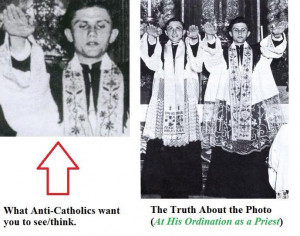 Modern Anti-Catholic Image Manipulations