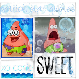 Patrick Star Quotes I Cant See My Forehead ***patrick star quotes*** -