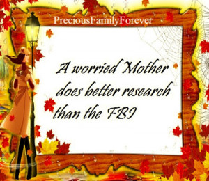 Worried Mother Does Better Research Than the FBI....
