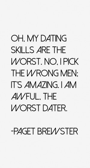 Paget Brewster Quotes amp Sayings