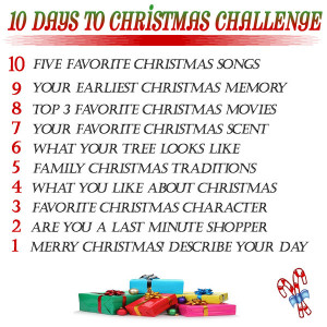 10 Days To Christmas Challenge- Day 10