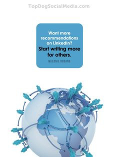 Want more recommendations on the Linkedin? Start writing more for ...