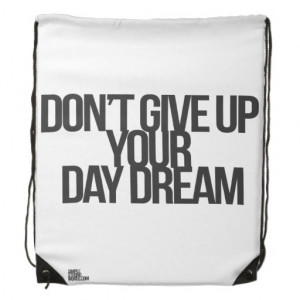 Inspirational and motivational quotes drawstring backpack