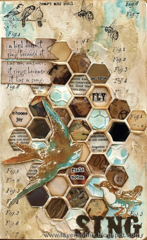 Layers of ink - Frameworks Mosaic Tutorial http://layersofink.blogspot ...