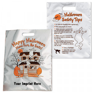 Home > Happy Halloween Reflective Trick-Or-Treat Bag (Personalized)