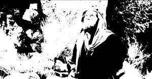 Black & White: Charlton Heston as Moses in The Ten Commandments