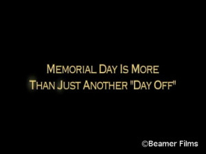Memorial Day: Remember The Fallen