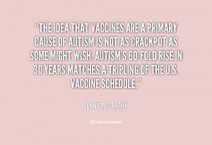 Jenny McCarthy Vaccine Quotes