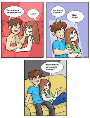 ... Funny Pictures // Tags: Funny cartoon - Girlfriend and boyfriend