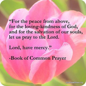 prayer for peace - Book of Common Prayer - The Episcopal Church