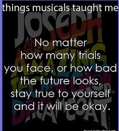 me broadway musical quotes joseph music wisdom theatr broadway ...