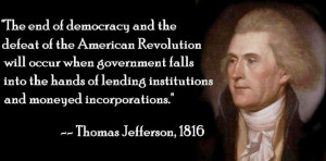 Thomas Jefferson Quote On The End Of American Democracy