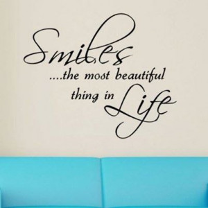 Smile is...the most beautiful thing in Life