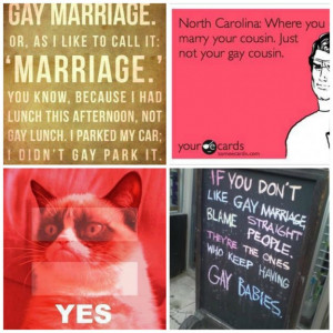 ... Marriage for EVERYONE: Funny Gay Marriage Signs, Quotes and Cartoons