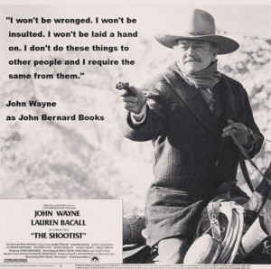 John Wayne! The ultimate cowboy!