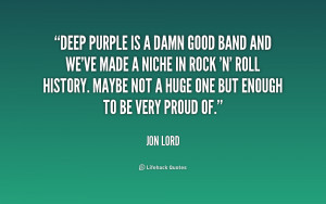 Good Band Quotes