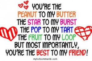 Hello Kitty Best Friend Quotes | for my bfffffffl: Peanut, My Best ...