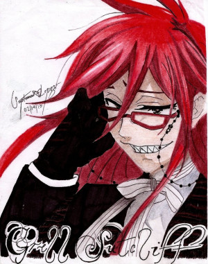 Grell Sutcliff (Black Butler) by XxLuvDarkMusicxX