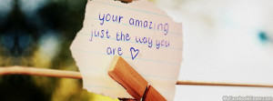 You're Amazing Facebook Timeline Cover