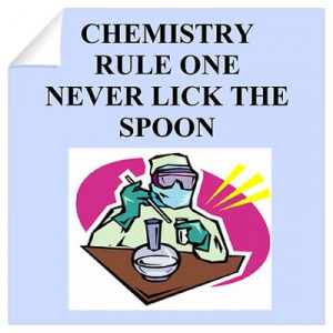 funny chemistry jokes Wall Decal