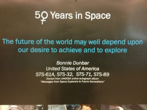 Quote by Bonnie Dunbar - NASA astronaut with five space ...