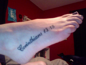 Bible Verse Tattoos – Can You Resist A Bible Verse Tattoos ?