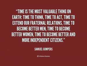 quotes of the day samuel gompers
