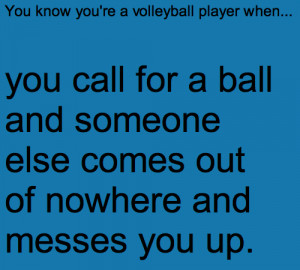 For all of us volleyball players out there