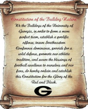 While I'm on the subject, I wonder if Mark Richt is a Democrat or ...