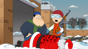 ... Whom the Sleigh Bell Tolls - American Dad! Wiki - Roger, Steve, Stan