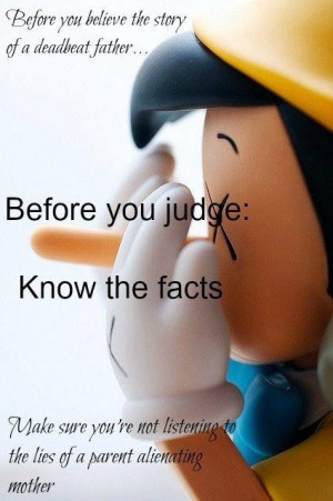 Before you judge: Know the Facts!!! NEVER listen to the LIES of a ...