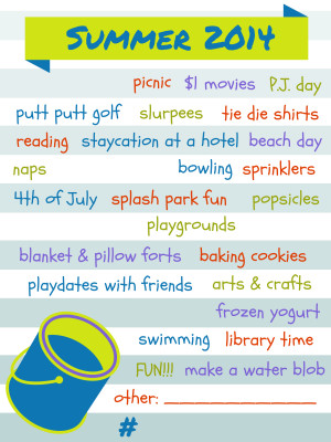 First Day of Summer 2014 & a free printable.