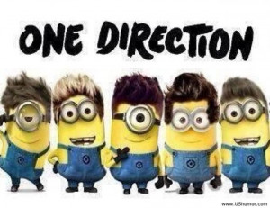 One direction minions US Humor - Funny pictures, Quotes, Pics, Photos ...