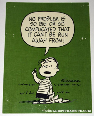 Linus Peanuts Quotes